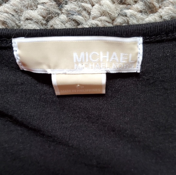 Michael Kors black short sleeve top - Picture 4 of 7